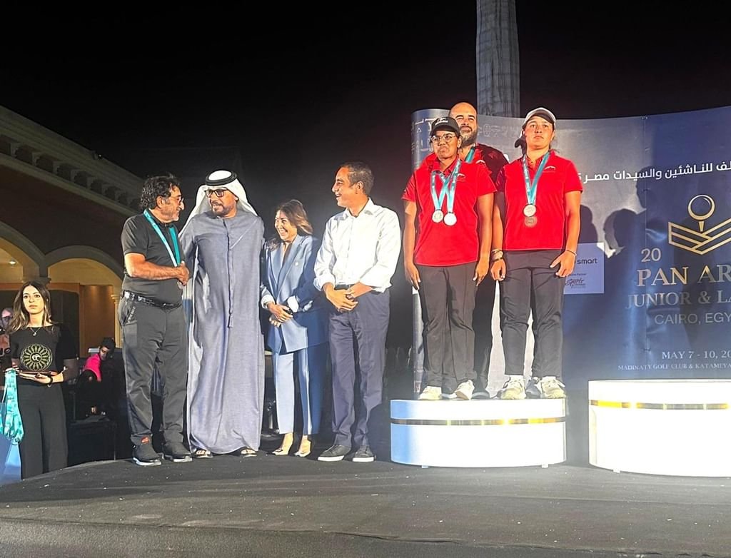 الإمارات تحرز 5 ميداليات في البطولة العربية للجولف بالقاهرة