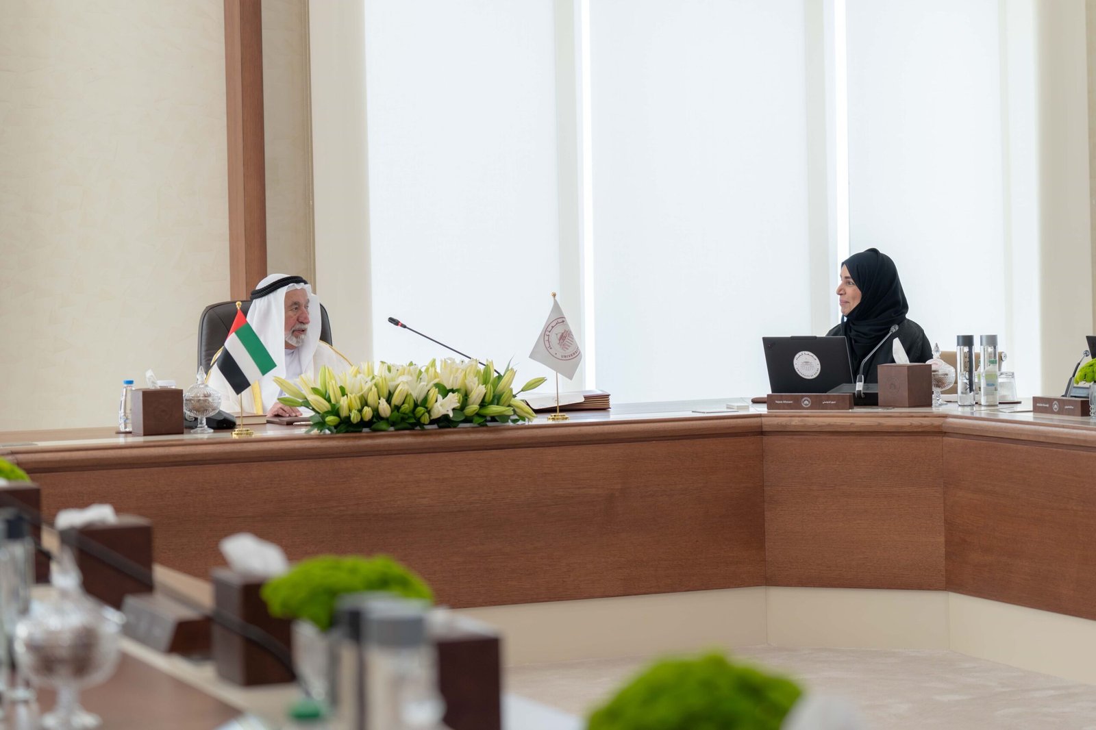 حاكم الشارقة يترأس اجتماع مجلس أمناء جامعة كلباء