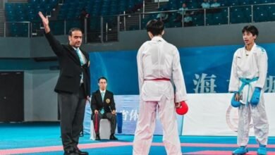 الزعابي يدير منافسات الكاراتيه في "الألعاب العالمية" بالصين