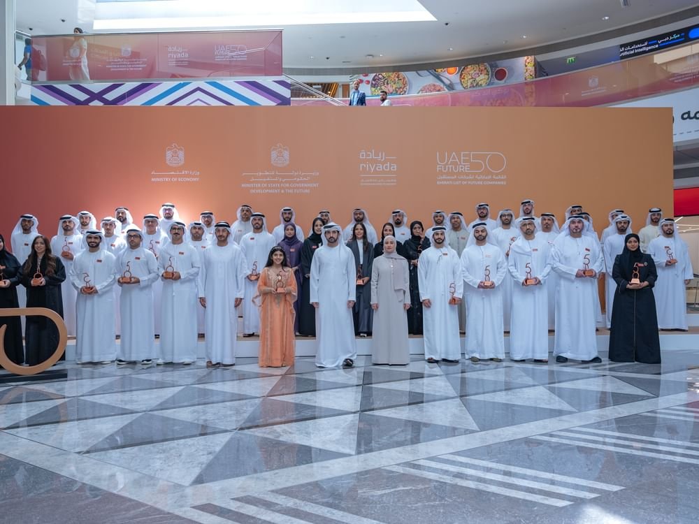 حمدان بن محمد يشهد إطلاق "القائمة الإماراتية لشركات المستقبل"