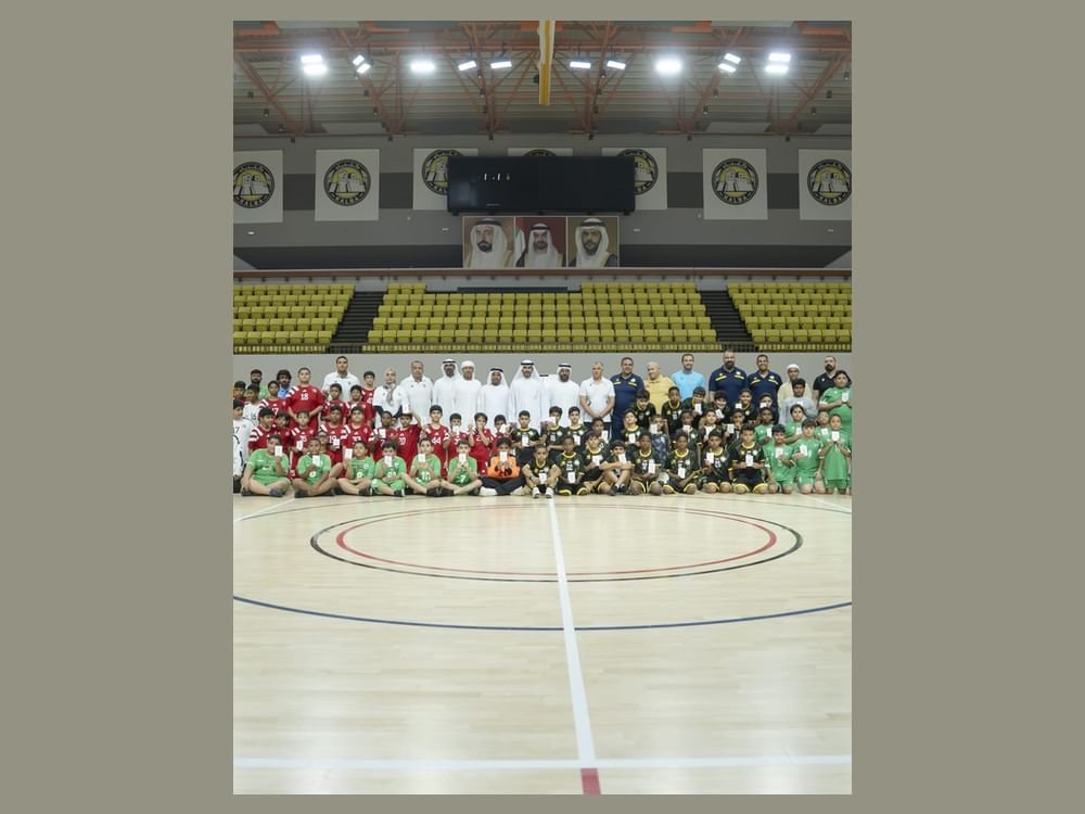 نادي الشارقة يحصد المركزين الأول والثاني في بطولة براعم اليد