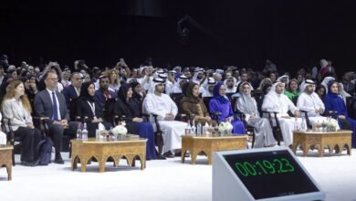 بحضور منصور بن محمد ولطيفة بنت محمد .. قمة الإعلام العربي تناقش "تداعيات الفوضى وتحديات الاستقرار"