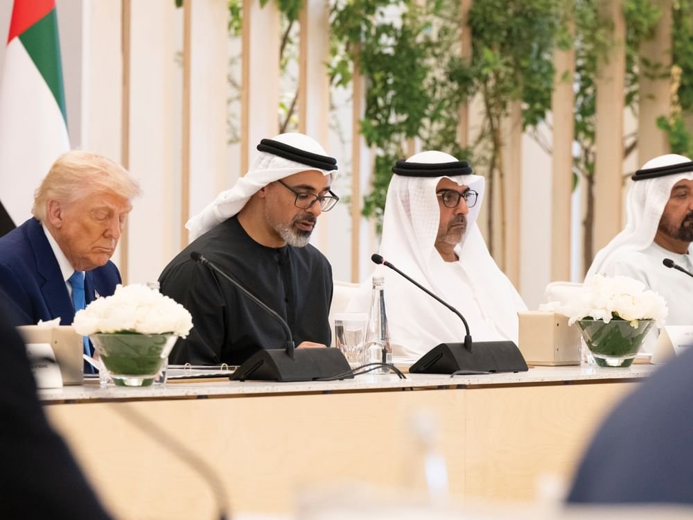 ولي عهد أبوظبي والرئيس الأمريكي يشهدان حوار الأعمال الإماراتي الأمريكي 1 ولي عهد أبوظبي والرئيس الأمريكي يشهدان حوار الأعمال الإماراتي الأمريكي