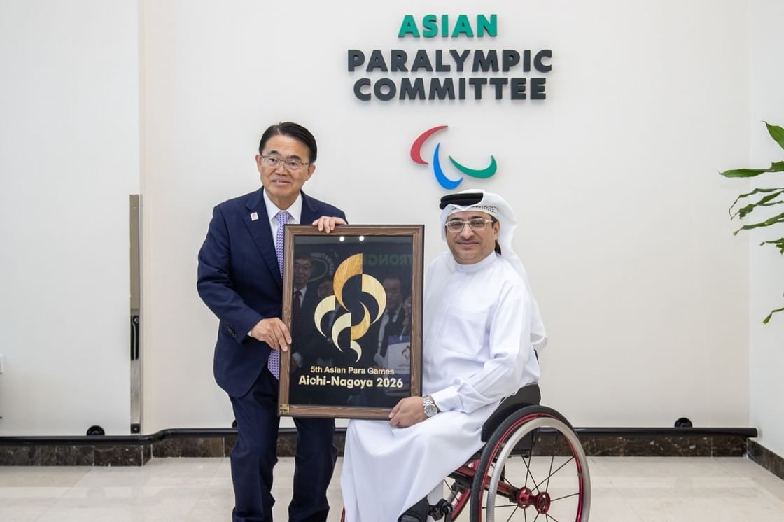 محافظ آيتشي اليابانية يبحث آفاق التعاون مع البارالمبية الآسيوية بدبي 1 محافظ آيتشي اليابانية يبحث آفاق التعاون مع البارالمبية الآسيوية بدبي
