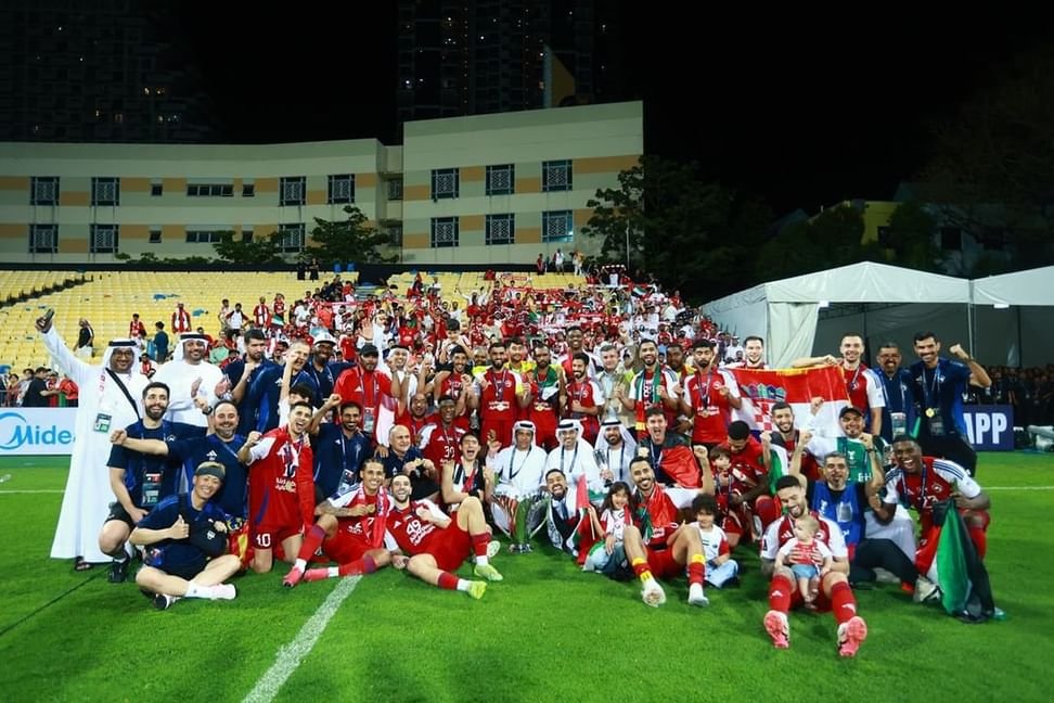 نادي الشارقة الرياضي.. إنجازات محلية وقارية وأرقام قياسية في 2025