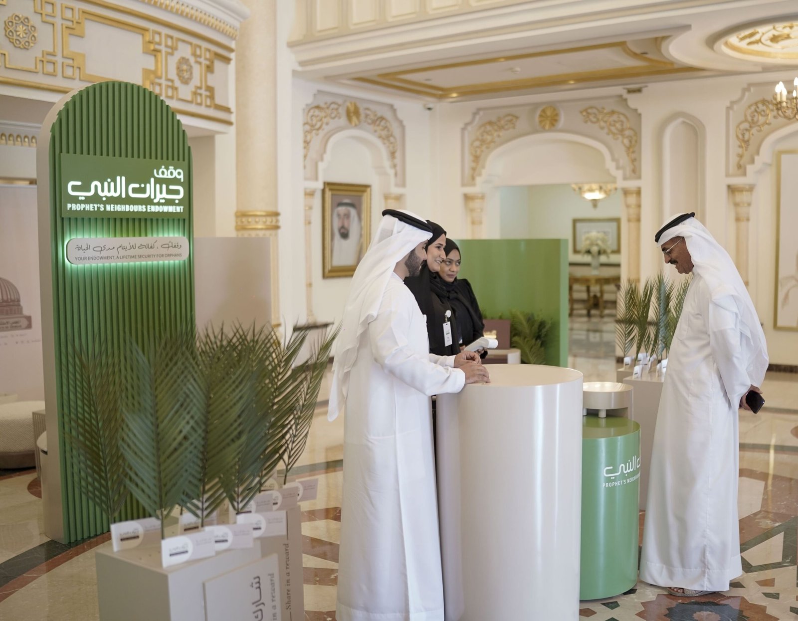 استشاري الشارقة يطلع على أهداف مشروع "جيران النبي" الوقفي