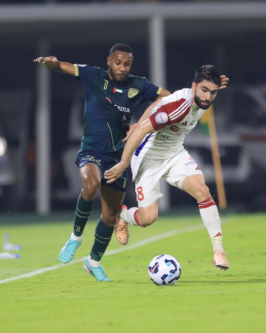 فوز الشارقة على خورفكان في دوري أدنوك للمحترفين