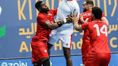 منتخب المغرب لكرة اليد يفوز على منتخبنا الوطني في كأس العرب بالكويت