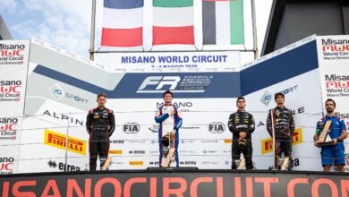 راشد الظاهري يحرز المركز الثالث في بطولة الفورمولا الإقليمية الأوروبية