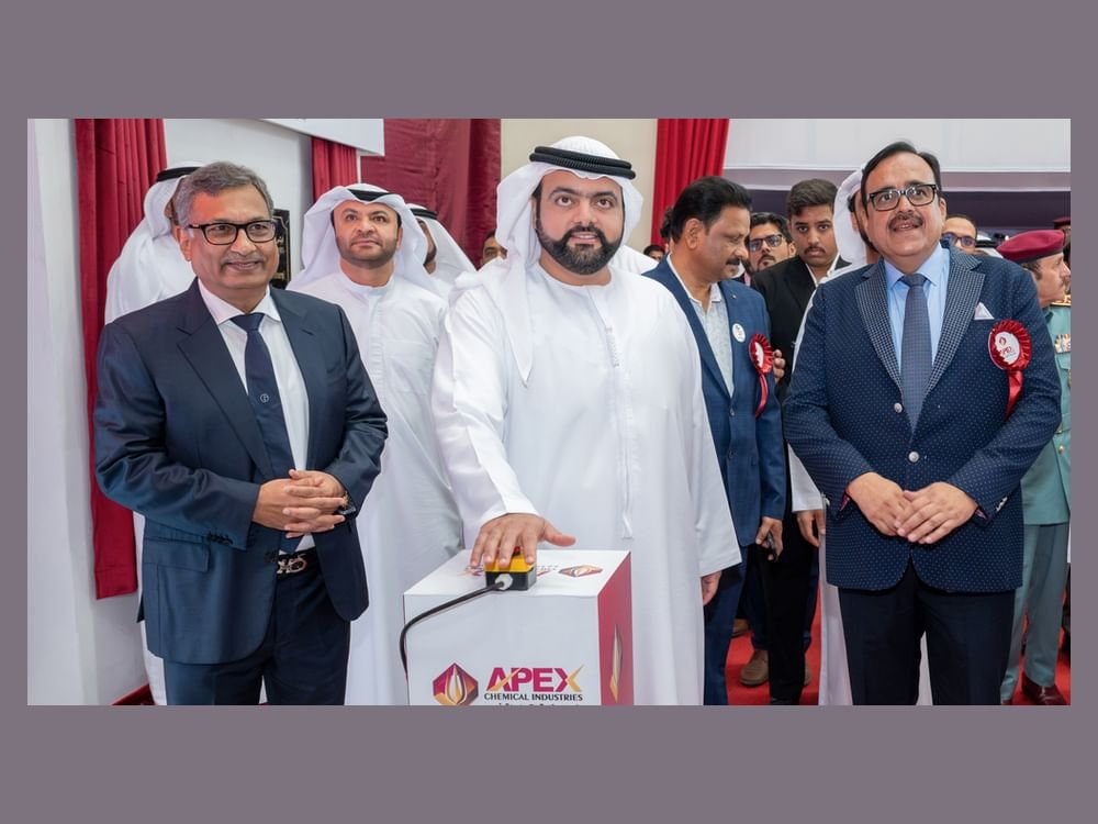 محمد الشرقي يفتتح أول منشأة متخصّصة في إنتاج كربونات الكالسيوم المطحونة في الفجيرة 1 محمد الشرقي