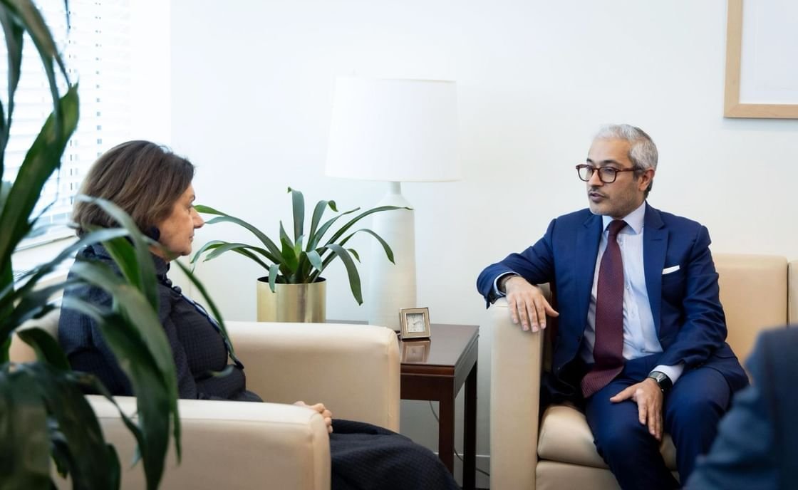 مندوب الإمارات الدائم لدى الأمم المتحدة يلتقي وكيلة الأمين العام للمنظمة لبحث الوضع الكارثي في السودان
