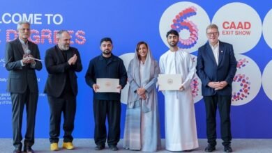 بدور القاسمي تفتتح معرض “ ست درجات ”