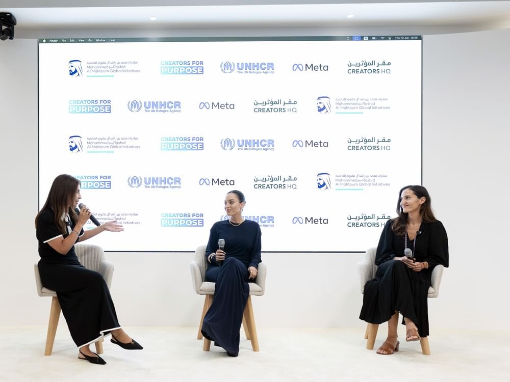 مقر المؤثرين و"مفوضية اللاجئين" و"ميتا"يدعمون صناع المحتوى الإنساني الهادف 1 مقر المؤثرين و"مفوضية اللاجئين" و"ميتا"يدعمون صناع المحتوى الإنساني الهادف