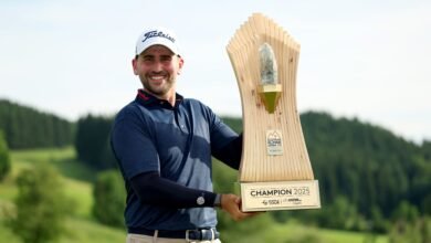 الألماني فون يحقق فوزاً مهماً ويتقدم 91 مركزاً في "السباق إلى دبي" للجولف