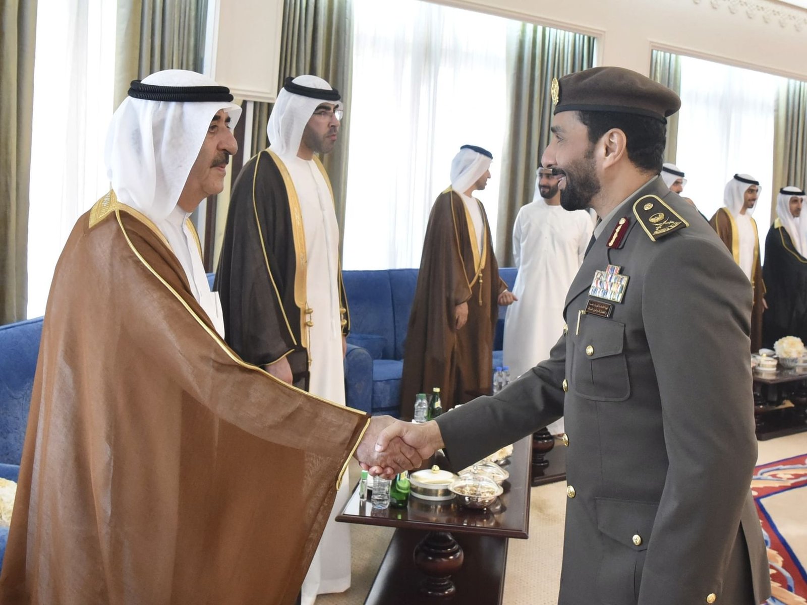 حاكم أم القيوين يستقبل المهنئين بعيد الأضحى المبارك 1 حاكم أم القيوين