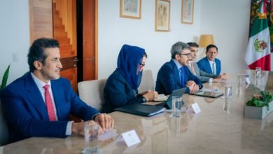 عبدالله بن زايد يلتقي وزير الخارجية المكسيكي في مستهل زيارة عمل إلى مكسيكو سيتي
