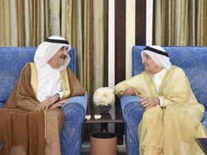 حاكم أم القيوين يستقبل المهنئين بعيد الأضحى المبارك