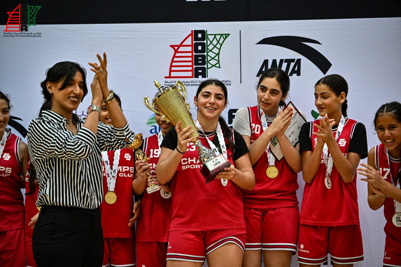 1500 لاعب ولاعبة يرسمون لوحة النجاح لبطولة دبي المفتوحة لأكاديميات كرة السلة 1 بطولة دبي المفتوحة
