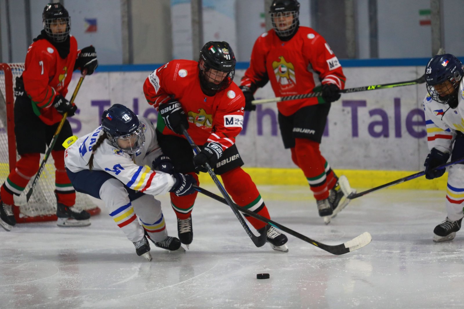 3 انتصارات في الجولة الثانية لآسيوية هوكي الجليد للسيدات