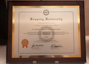 دارة سلطان القاسمي تستذكر حصول حاكم الشارقة على الدكتوراه الفخرية من جامعة هانيانج الكورية الجنوبية