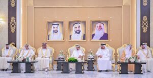 حاكم عجمان وولي عهده يستقبلان المهنئين بعيد الأضحى المبارك