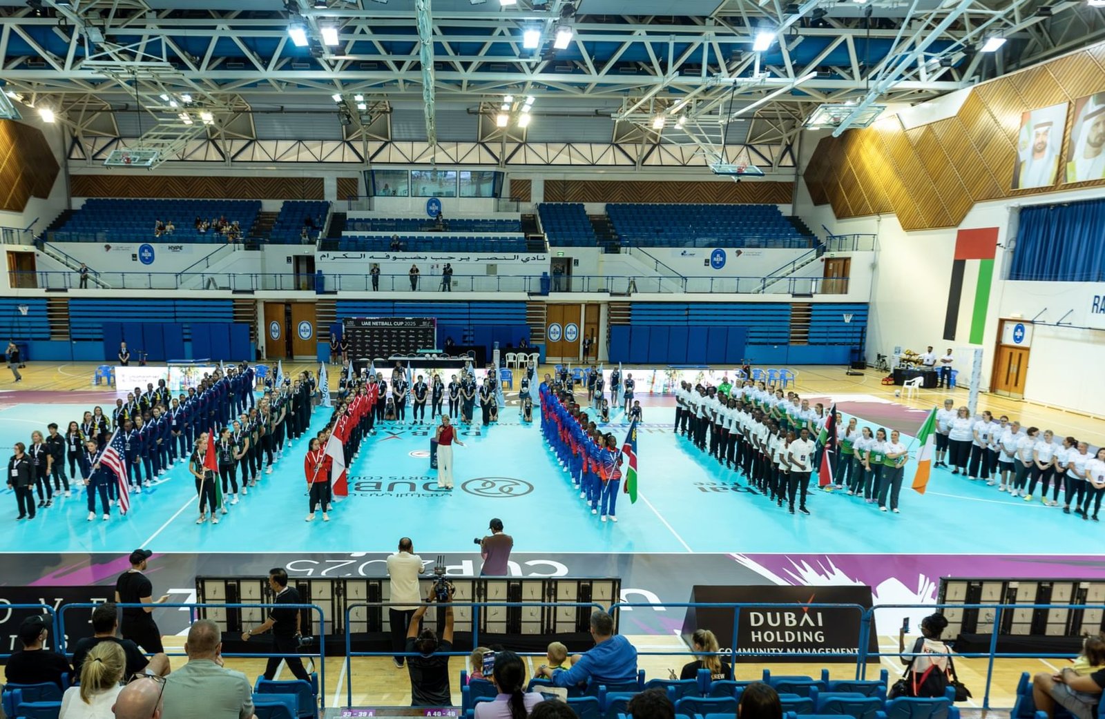 الإمارات تفوز على أمريكا في افتتاح كأس كرة "النتبول" للسيدات