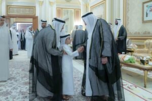 حاكم الشارقة يتقبل التهاني بعيد الأضحى المبارك