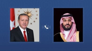 ولي العهد السعودي وأردوغان يؤكدان ضرورة خفض التصعيد وضبط النفس