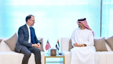 عمّار بن حميد يبحث مع القنصل الأمريكي سبل تعزيز التعاون