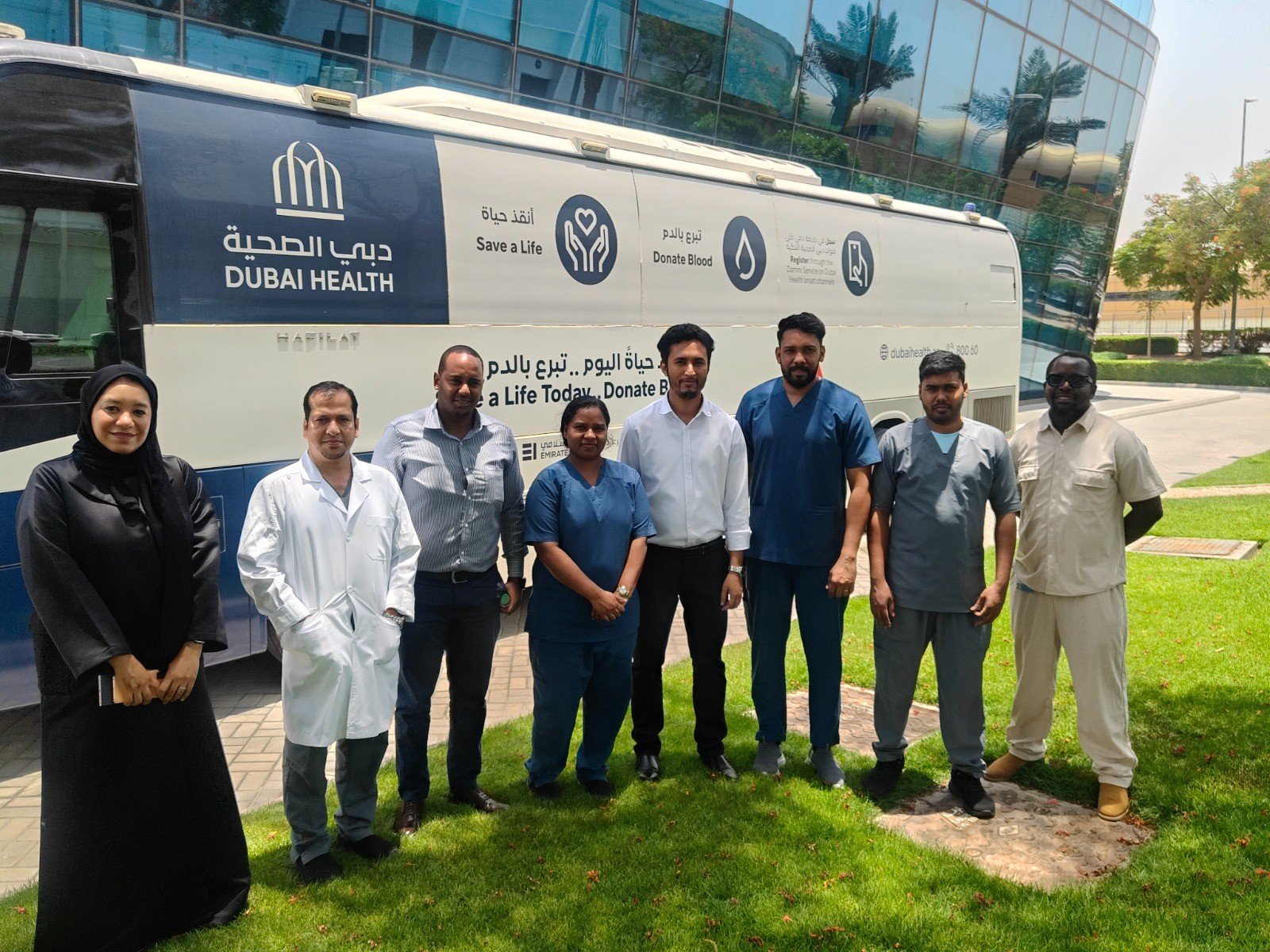 "كيوليس ام اتش اي" تنظم حملة للتبرع بالدم بالتعاون مع هيئة الصحة بدبي 1 كيوليس ام اتش اي