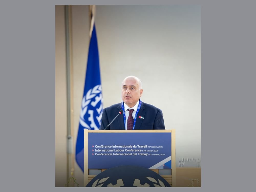 الإمارات تعرض أمام مؤتمر العمل الدولي بجنيف رؤيتها المستدامة في التنمية البشرية 1 الإمارات تعرض أمام مؤتمر العمل الدولي بجنيف رؤيتها المستدامة في التنمية البشرية