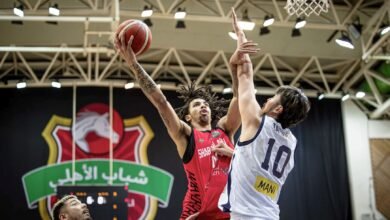 شباب الأهلي يتأهل إلى ربع نهائي دوري أبطال آسيا لكرة السلة