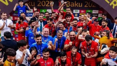 منتخب أذربيجان بطل مونديال "الميني فوتبول"