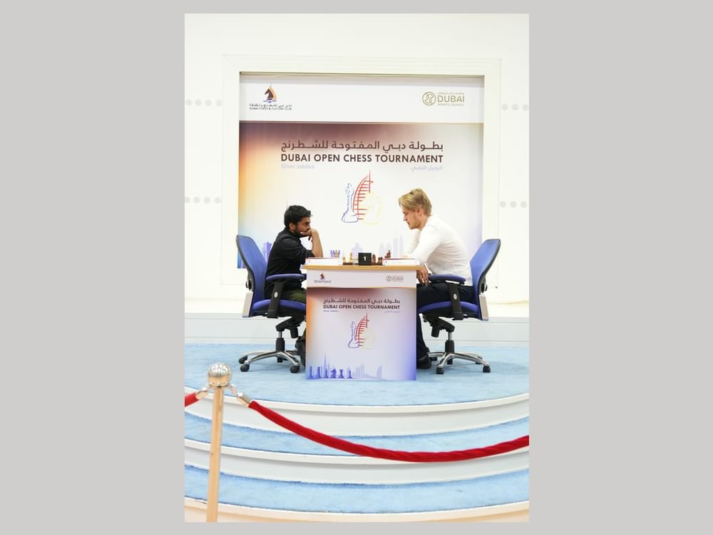 عودة الصدارة الثنائية لبطولة دبي المفتوحة للشطرنج