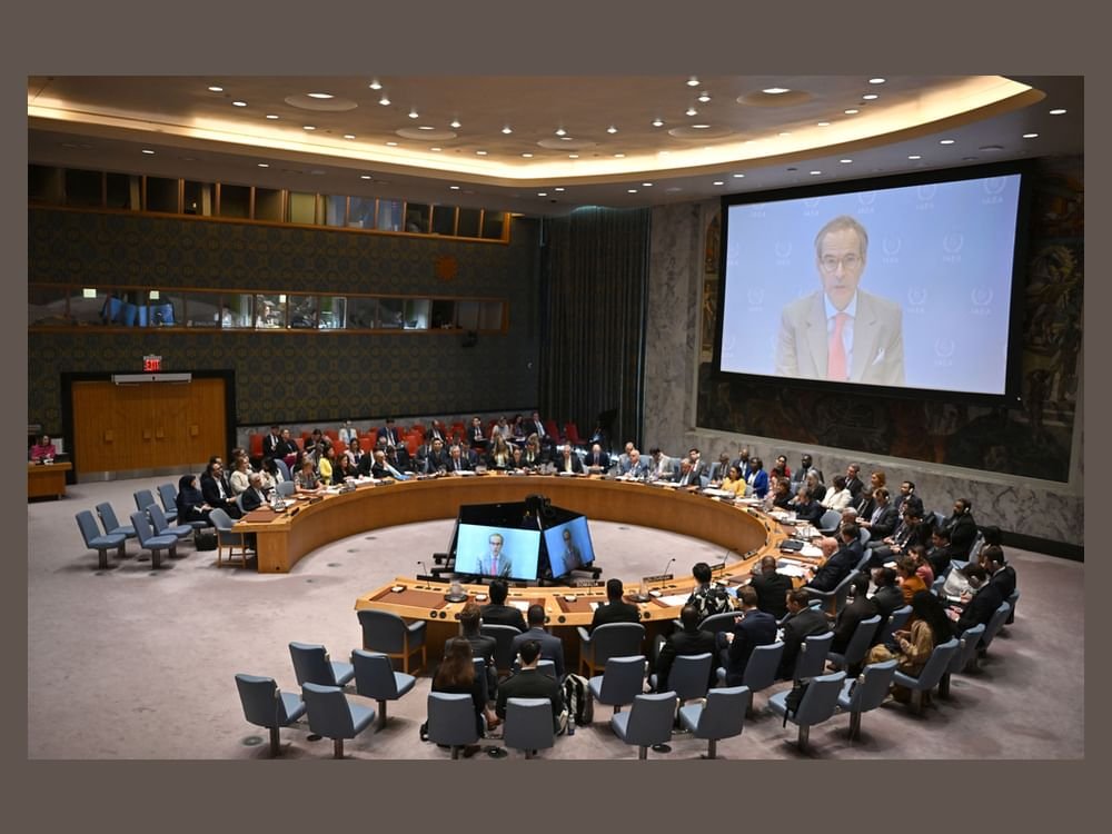 مدير عام وكالة الطاقة النووية يبلغ مجلس الأمن بالآثار الكارثية للهجمات المسلحة على المنشآت النووية الايرانية 1 مدير عام وكالة الطاقة النووية يبلغ مجلس الأمن بالآثار الكارثية للهجمات المسلحة على المنشآت النووية الايرانية