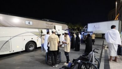حجاج برنامج “الشبهانة” يصلون إلى الأراضي المقدسة ويواصلون أداء مناسكهم بكل يسر
