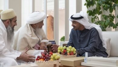 رئيس الدولة يستقبل سلطان طائفة البهرة