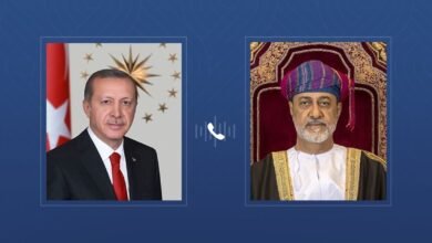 سلطان عمان والرئيس التركي يبحثان هاتفيا المستجدات في المنطقة