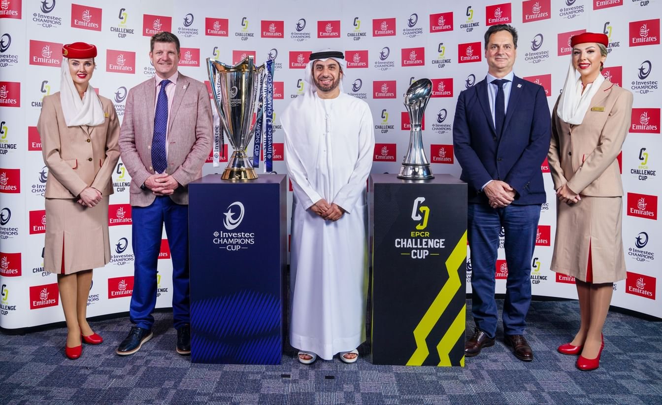 شراكة بين طيران الإمارات والاتحاد الأوروبي لأندية الرجبي