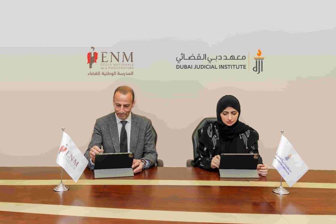 "دبي القضائي" والمدرسة الوطنية الفرنسية للقضاء يتعاونان في مجال التدريب