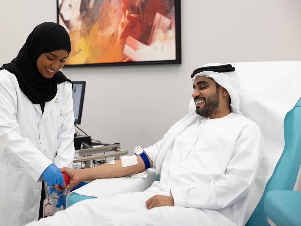 حملة "دمي لوطني" تدعم المرضى بأكثر من 500 ألف وحدة دم علاجية 1 حملة "دمي لوطني" تدعم المرضى بأكثر من 500 ألف وحدة دم علاجية