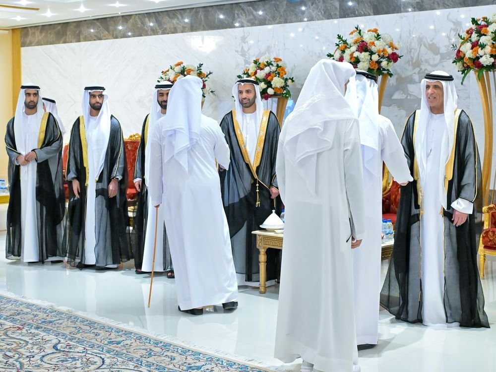سعود بن صقر يواصل استقبال المهنئين بعيد الأضحى المبارك 1 سعود بن صقر يواصل استقبال المهنئين بعيد الأضحى المبارك