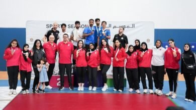 أندية "الشارقة للمرأة" وأبوظبي والفجيرة تتقاسم صدارة بطولة العموم للمبارزة