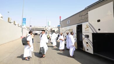 حجاج الدولة يتوافدون إلى مشعر منى لقضاء يوم التروية
