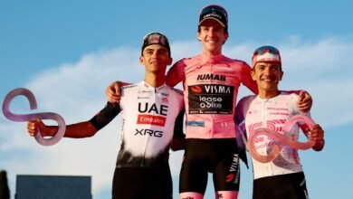 "الإمارات للدراجات" وصيفا في ختام سباق "جيرو دي إيطاليا"