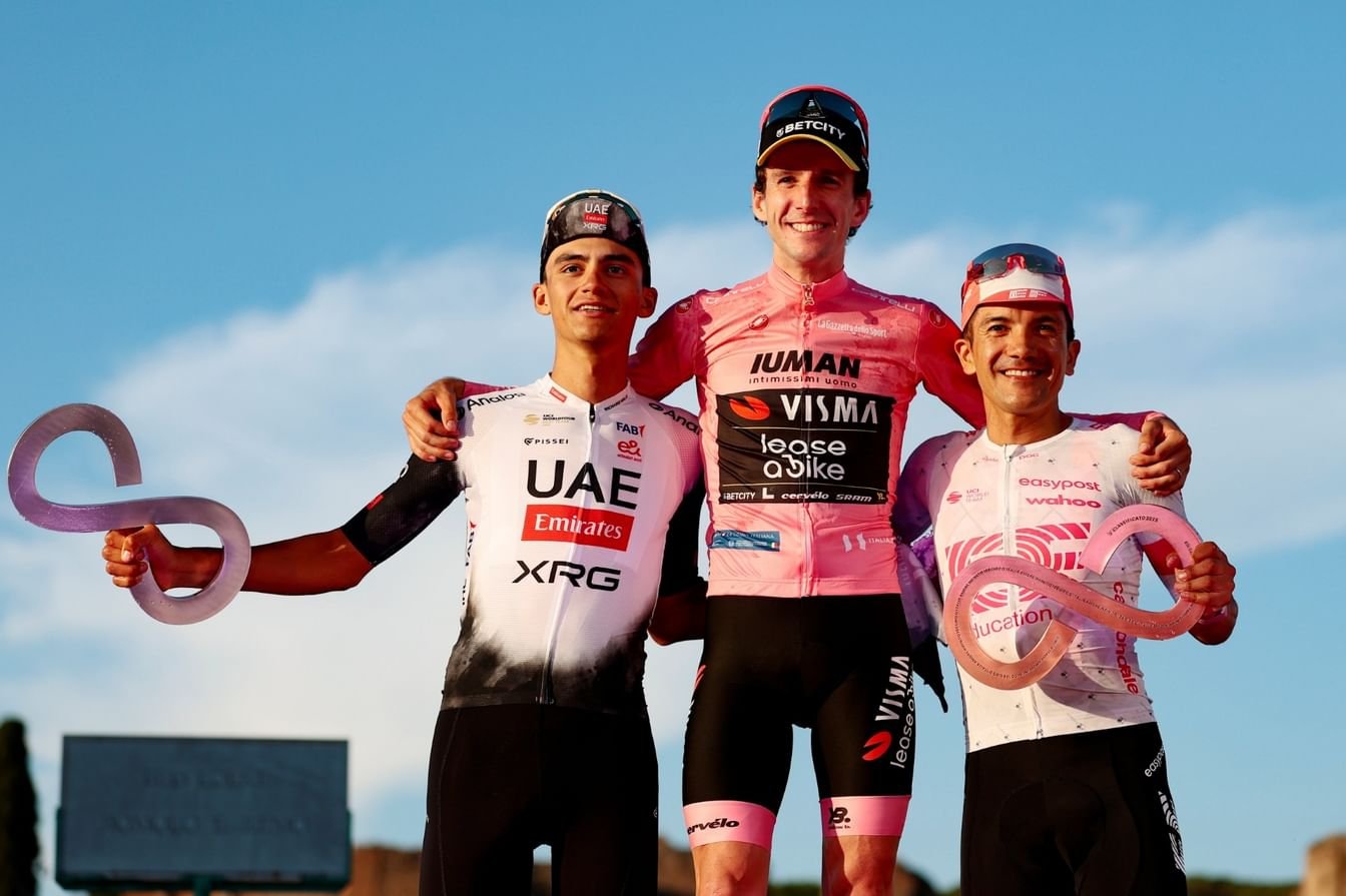 "الإمارات للدراجات" وصيفا في ختام سباق "جيرو دي إيطاليا"