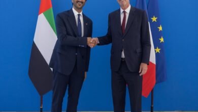 الإمارات وفرنسا تبحثان تنمية الشراكة الاقتصادية وتعزيز التعاون في مجالات الاقتصاد الجديد