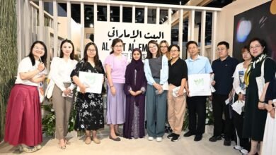 جناح الإمارات في معرض بكين للكتاب يشهد إقبالاً لافتا