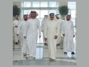 سعود بن راشد المعلا يقيم حفل استقبال بمناسبة عقد قران ولي عهد أم القيوين