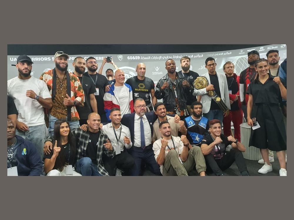 50 مقاتلاً ومقاتلة يتنافسون في "محاربي الإمارات" للفنون القتالية بأبوظبي